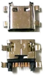 Bύσμα Micro USB - Samsung Galaxy Core Plus G350 G3500 Micro USB Jack (Κωδ. 1-MICU040)