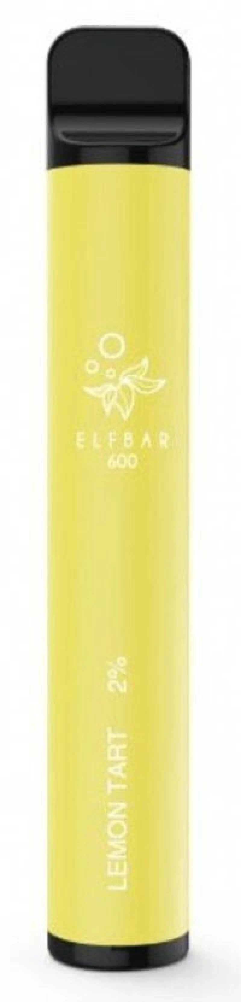 Elf Bar 600 Lemon Tart Disposable Pod Kit 2ml με Ενσωματωμένη Μπαταρία 20mg
