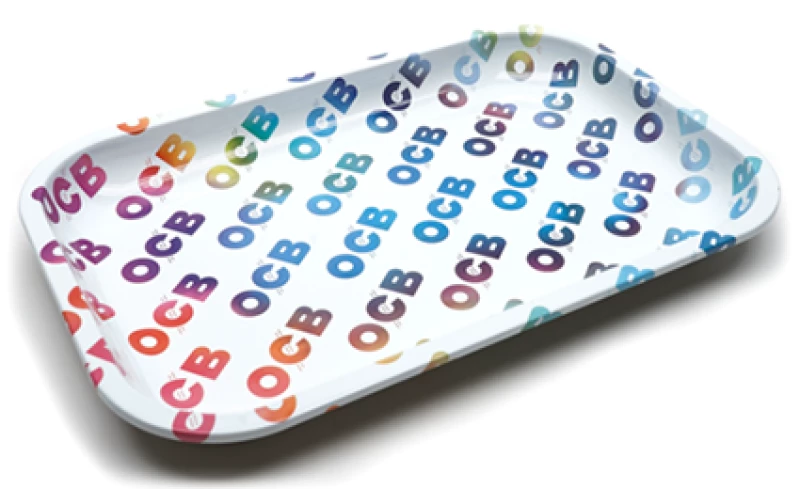 OCB Rolling Tray Δίσκος White (19x29)