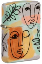 ZIPPO Αναπτήρας - 49352 Abstract Faces