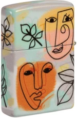 ZIPPO Αναπτήρας - 49352 Abstract Faces