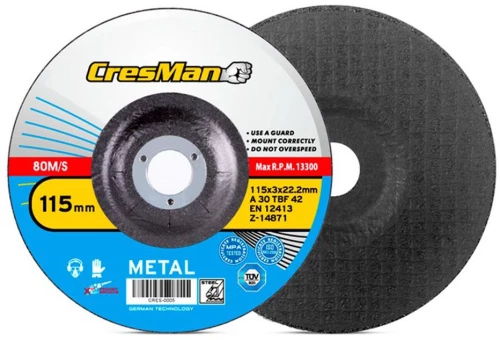 Δίσκος κοπής σιδήρου CRESMAN 180mmX3mm