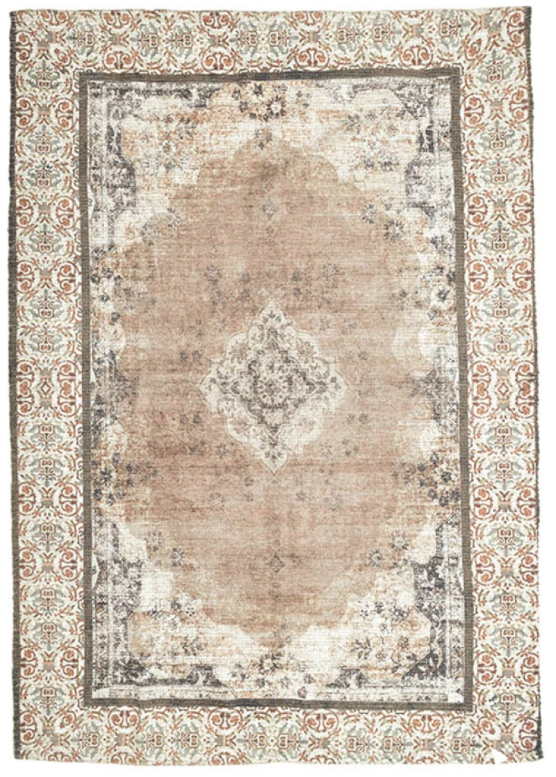 333027 INART ΧΑΛΙ ΒΑΜΒΑΚΕΡΟ MULTICOLOR 120Χ180, ΠΟΛΥΧΡΩΜΟ ΒΑΜΒΑΚΙ