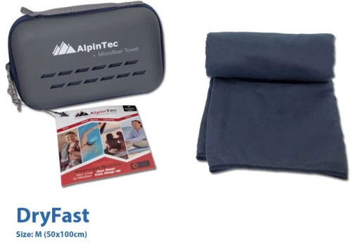 Πετσέτα Microfiber Dryfast M Navy Alpinpro