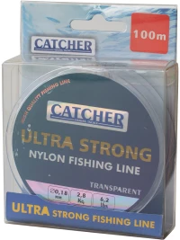 Πετονιά Διάφανη Catcher Κωδ. 71224 100m/0.28mm/6.6kg