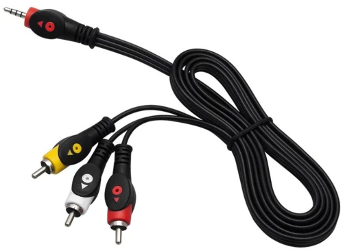 294371 ΚΑΛΩΔΙΟ 3.5MM - 3XRCA Μ/Μ 1.5M