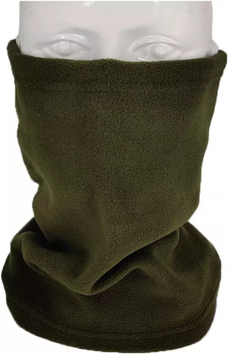 Ισοθερμικό Περιλαίμιο Fleece με Κουκούλα Olive Mijo Κωδ. 27104