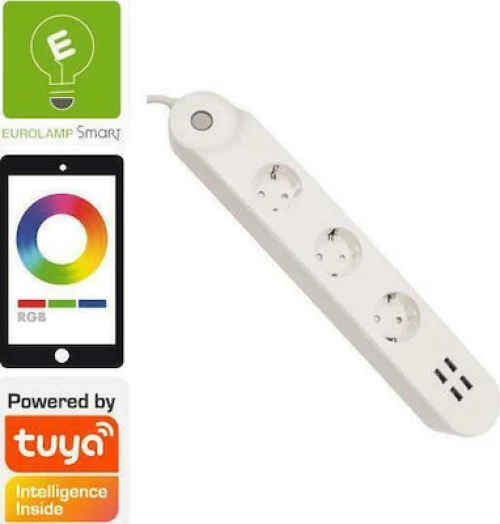ΕΞΥΠΝΟ ΠΟΛΥΠΡΙΖΟ ΤΡΙΩΝ ΣΟΥΚΟ ΚΑΙ 4 ΘΥΡΕΣ USB ΜΕ WIFI ΚΑΙ ΜΕΤΡΗΤΗ 110-240V 16A147-77915