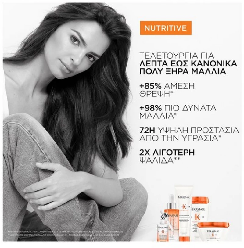 Kerastase Nutrititve Μάσκα Βαθιάς Θρέψης για Ξηρά Μαλλιά  200ml