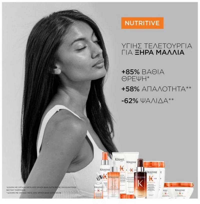 Kerastase Nutrititve Μάσκα Βαθιάς Θρέψης για Ξηρά Μαλλιά  200ml