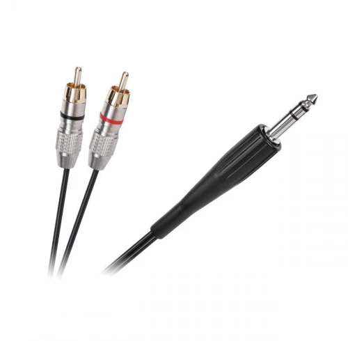 Καλώδιο 6.3mm - 2xRCA 1.8m