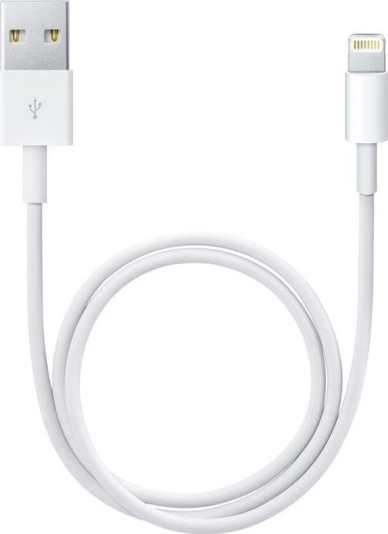 Apple USB to Lightning Cable Λευκό 0.5m (ME291)(Retail box)