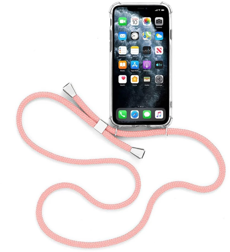 STRAP Case for Samsung Galaxy A41 Pink