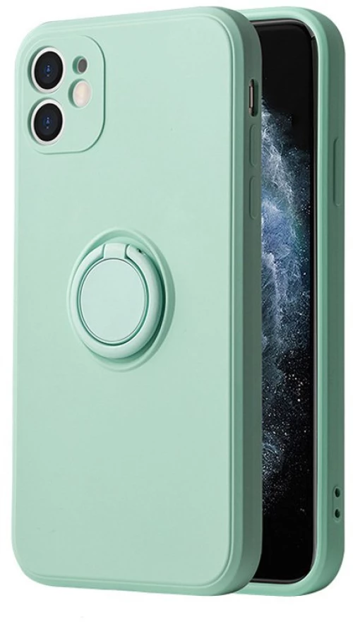Vennus Silicone Ring for Iphone 12 Pro Max Mint