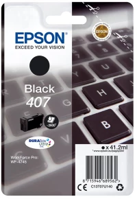 Epson 407 Black (C13T07U140) (EPST07U140)