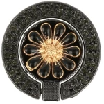 Ring FLOWER - Black