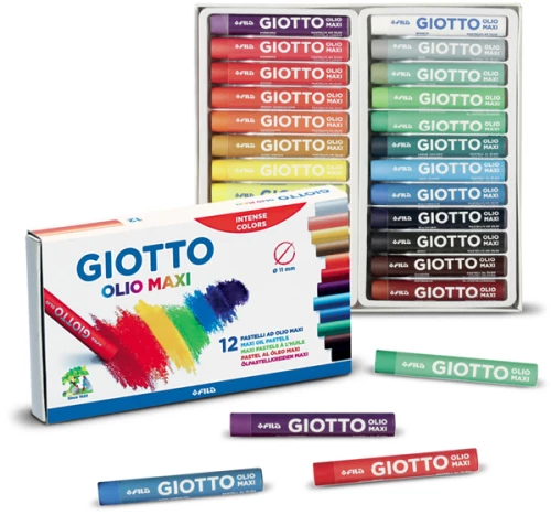 Λαδοπαστέλ Giotto Olio Maxi 12τμχ