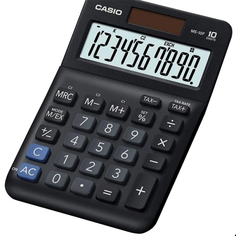 Αριθμομηχανή Casio MS-10F Μαύρο