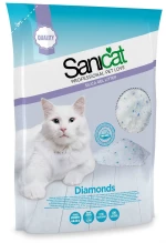 Κρυσταλλική Άμμος Γάτας Sanicat Diamonds Natural 15lt (7,1kg)