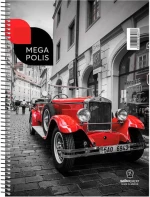 Τετράδιο Σπιράλ Α4 Salko Paper Megapolis 2Θ. 60Φ (Διάφορα Χρώματα)