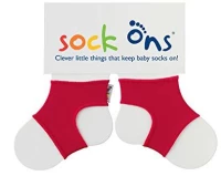 Sock Ons – Για να μην βγάζει τις κάλτσες του 0-6m Κόκκινο SOS-RED