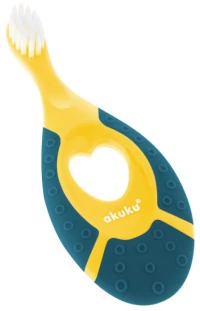 Akuku Πρώτη Οδοντόβουρτσα Κίτρινη/Μπλε A0158-Yellow/Blue