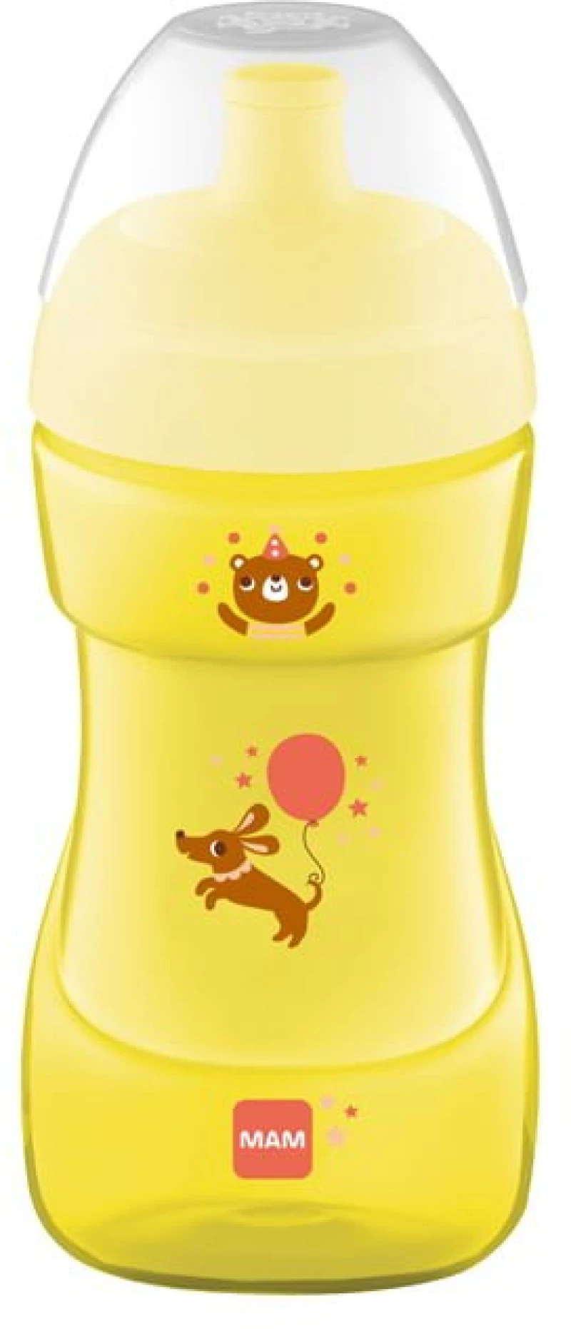 MAM Ποτηράκι 12m+ Sports 330ml Κίτρινο 470U