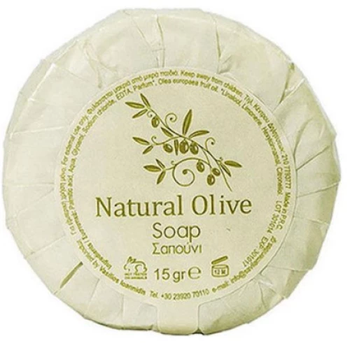 Σαπούνι Natural Olive 15gr 40τμχ
