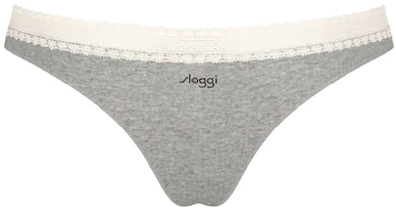 Sloggi Γυναικεία Slip Brazil 2Pack με Δαντέλα 10213087-M007 - Sloggi