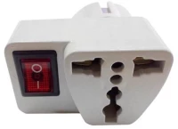 Universal travel adapter με διακόπτη