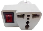 Universal travel adapter με διακόπτη