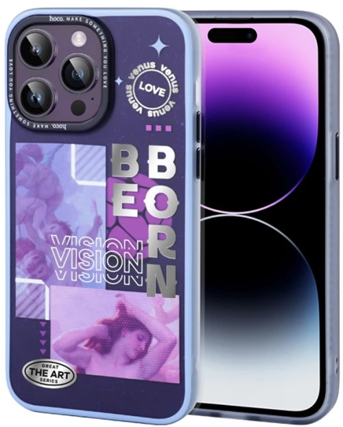 Θήκη Hoco Cool Me Series για Apple iPhone 14 Pro Max Artist B