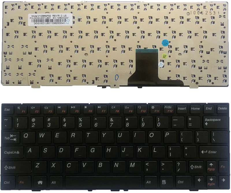 Πληκτρολόγιο Laptop Asus Eee PC EEEPC 1002HAE 1003HAG 1004DN 1000HV - Καινούργιο