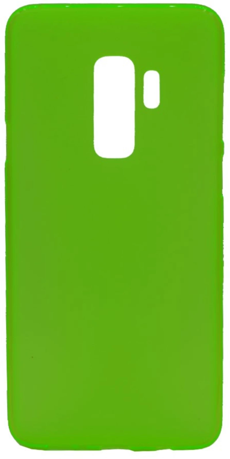 Θήκη TPU διάφανη με mat πλάτη για Samsung S9 Plus - πράσινο