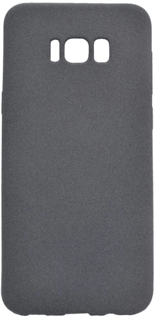 Θήκη σιλικόνης TPU Ultra Slim 0.3mm soft υφή mat για Samsung S8 Plus - γκρι