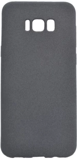 Θήκη σιλικόνης TPU Ultra Slim 0.3mm soft υφή mat για Samsung S8 Plus - γκρι