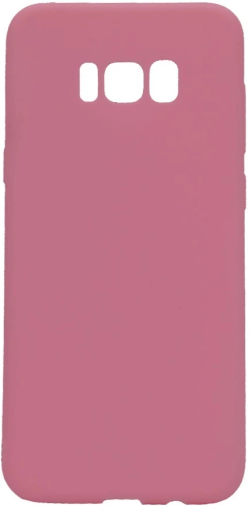Θήκη σιλικόνης TPU Ultra Slim 0.3mm soft mat για Samsung S8 Plus - ροζ