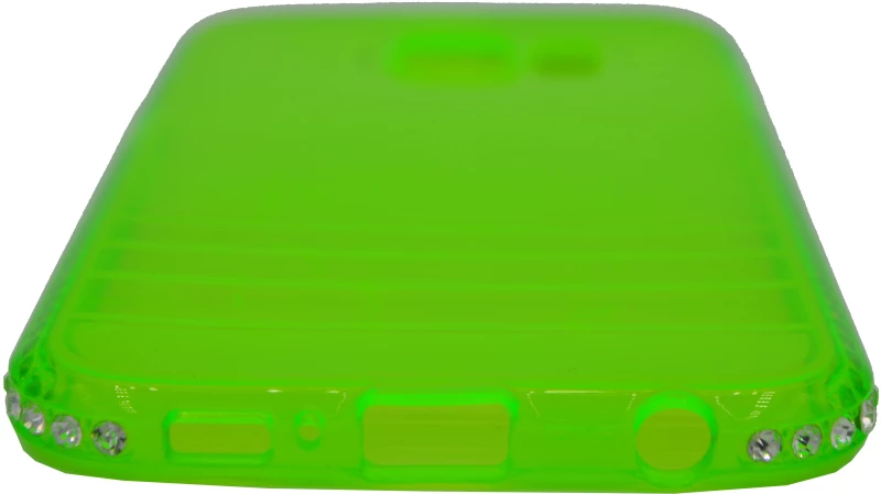 Θήκη TPU με mat πλάτη για Samsung Galaxy S6 - πράσινο