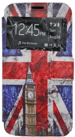 Θήκη flip με Call Display και STAND για Samsung Galaxy S6 - london