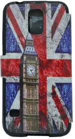 Θήκη flip με Call Display και STAND για Samsung Galaxy S6 - london