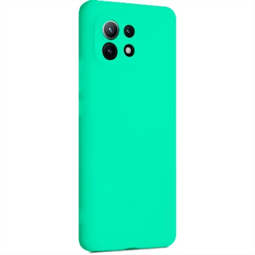 Θήκη σιλικόνης TPU Ultra Slim 0.3mm soft mat για Xiaomi Mi 11 Lite - Τιρκουάζ