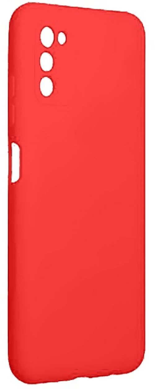 Θήκη σιλικόνης TPU Ultra Slim 0.3mm soft υφή matte για Samsung A03s - Κόκκινο