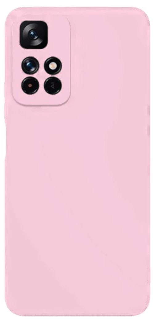 Θήκη σιλικόνης TPU Ultra Slim 0.3mm soft mat για Xiaomi Redmi Note 11 5G / Poco M4 Pro 5G - Απαλό Ροζ