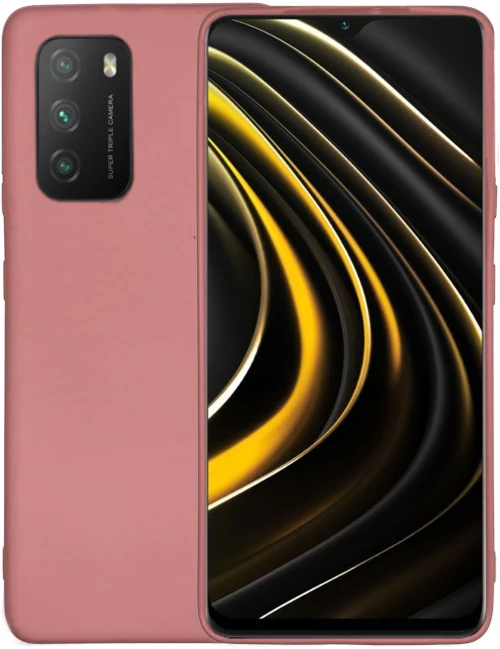 Θήκη Silky And Soft για Xiaomi Poco M3 / Redmi 9T - Ροζ Χρυσό