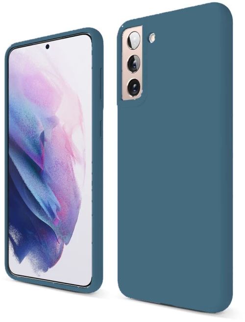 Θήκη Silky And Soft για Samsung Galaxy S22 5G - Navy Blue