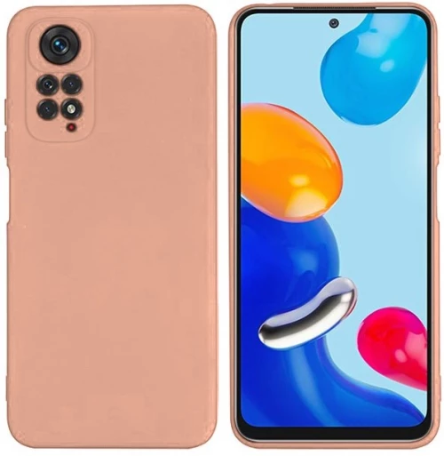 Θήκη Silky And Soft για Xiaomi Redmi Note 11 / 11S - Σομόν