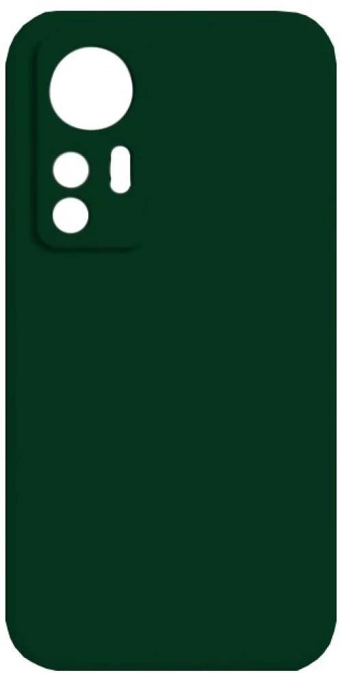 Θήκη σιλικόνης TPU Ultra Slim 0.3mm soft mat για Xiaomi 12 / 12X - Σκούρο Πράσινο