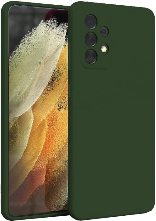 Θήκη Silky And Soft για Samsung Galaxy A53 5G - Σκούρο Πράσινο