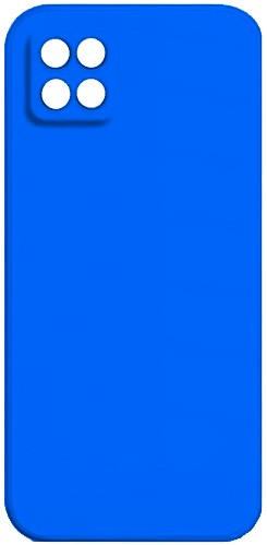 Θήκη σιλικόνης TPU Ultra Slim 0.3mm soft mat για Samsung Galaxy A03 - Μπλε