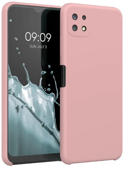 Θήκη Silky And Soft για Samsung Galaxy A22 5G - Σομόν